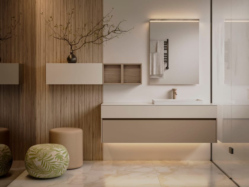 Подвесной умывальник с ящиками Mobilcrab Mood ARCH-00100627