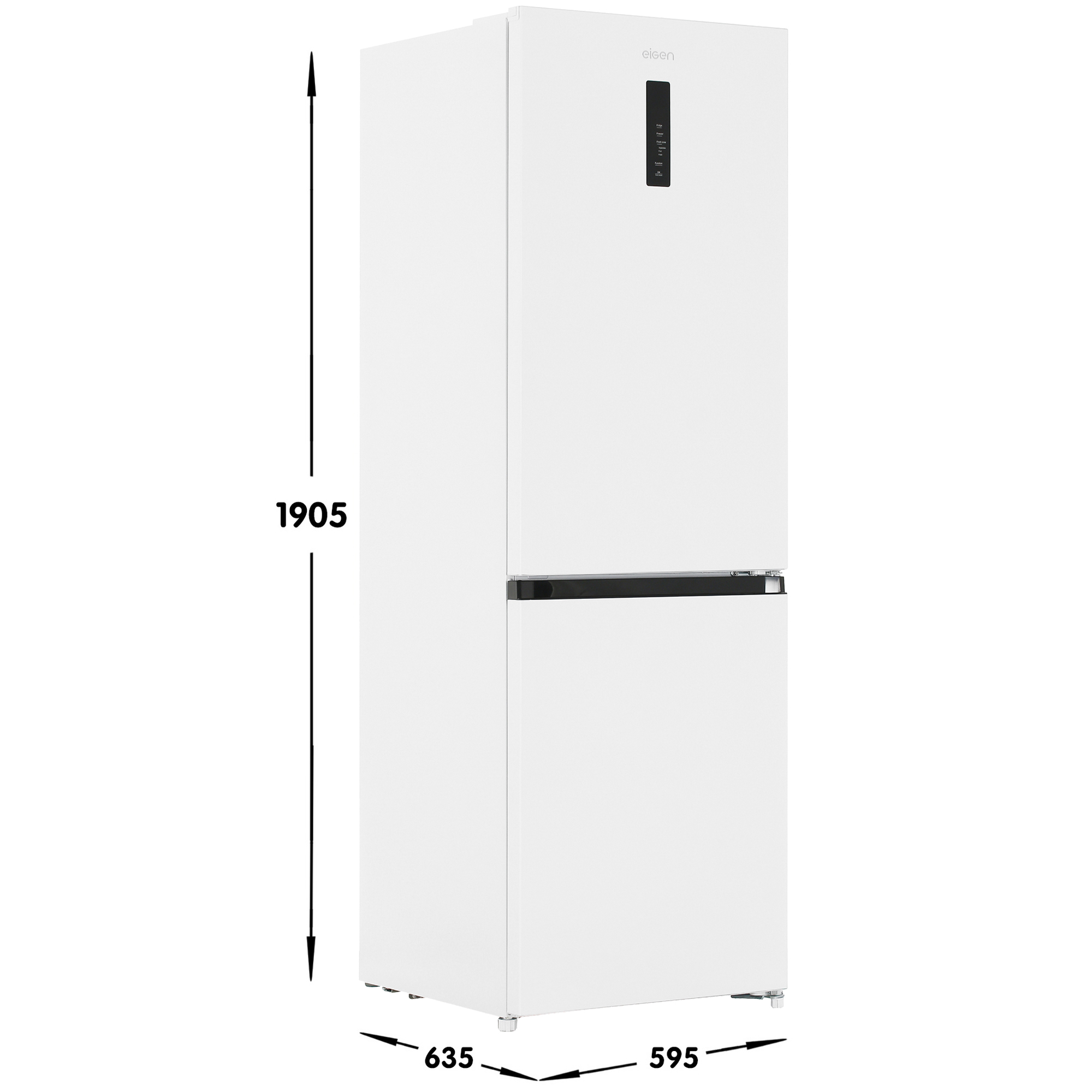 5091650 Холодильник с морозильником   Eigen Stark-RF32 белый STDN-0132144 - Вид №6