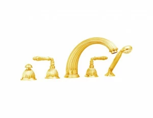 033016.A00.50 Набор для ванны с пятью отверстиями Яркий хром