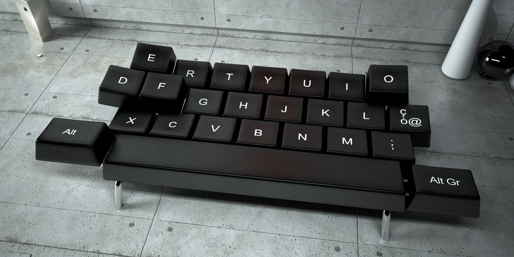 Диван-кровать из ткани Concepticon QWERTY ARCH-00027614 - Вид №3