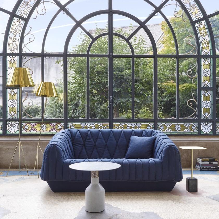 Ligne Roset Торшер из металла с абажуром из хлопка  10072550-10072551  - Вид №2