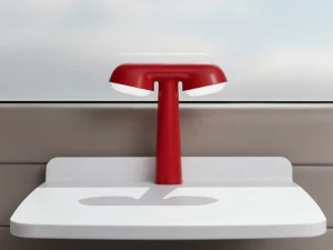 Moustache Настольная лампа из алюминия