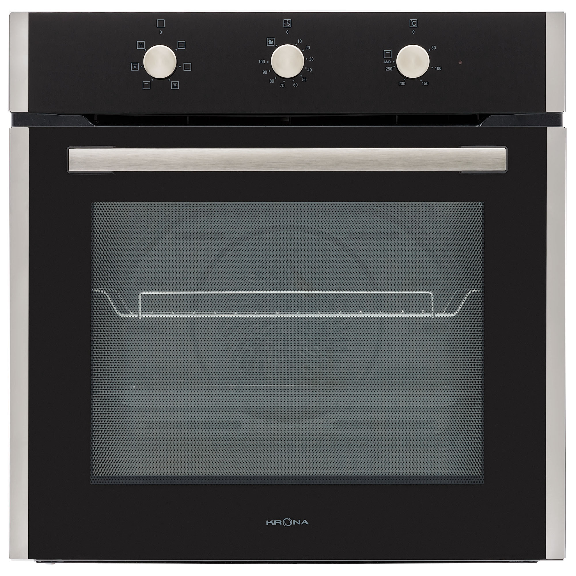 5361657 Электрический духовой шкаф KRONA ATTIMO 60 S черный KRONA1 STDN-0066223
