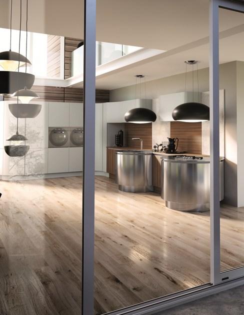 Aster Cucine Линейная деревянная кухня Domina sun-id-1461971 - Вид №3