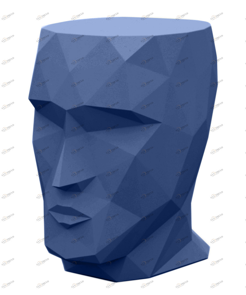 Приставной столик дизайнерский матовый синий Adan от Vondom VONDOM ADAN ОТ VONDOM 288869 Синий 