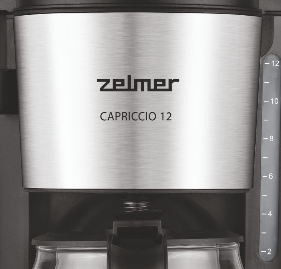 9113715 Кофеварка капельная Zelmer ZCM1200 черный STDN-0004681 - Вид №1