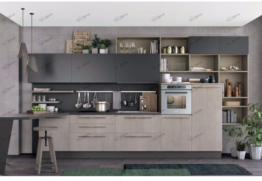 Cucine Lube Линейная модульная кухня [clover] sun-id-1434022
