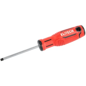 Отвертка Elitech 211102 SL5x75 мм с магнитным наконечником 89407128
