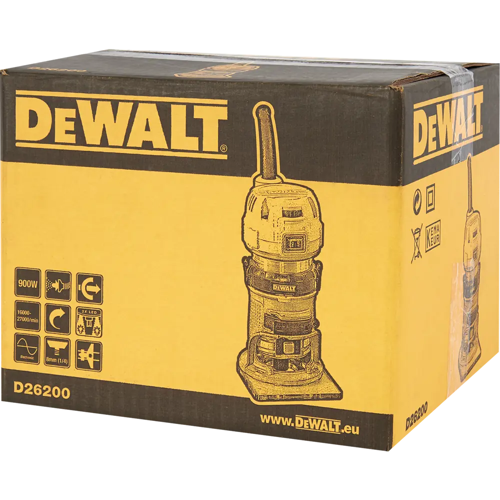 Фрезер кромочный DeWalt D26200, 900 Вт 15707650 STLM-2201592  - Вид №6