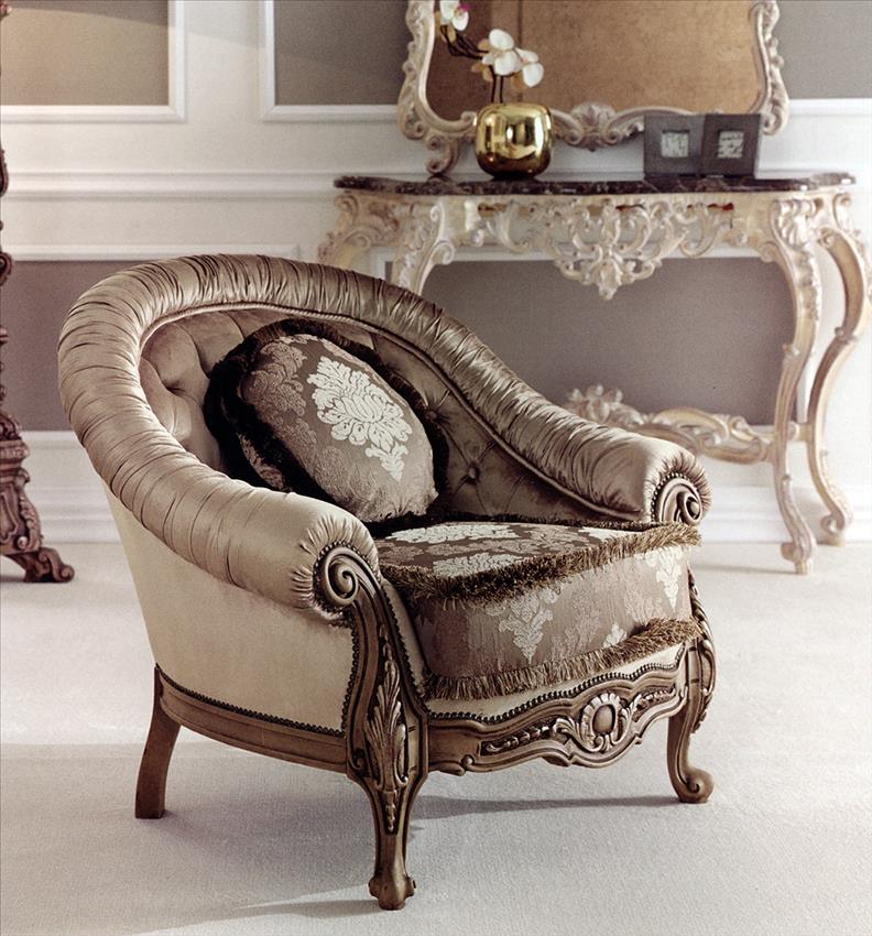 Кресло EUROPA SEVEN SEDIE 9650P BAROCCO
