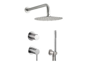 Набор для душа из нержавеющей стали с ручным душем и душем