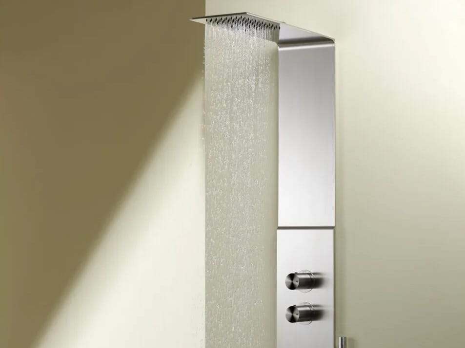 Настенная термостатическая душевая колонка из нержавеющей стали с ручным душем BEAMTECH ARIA CLNR220 ARCH-00070490
