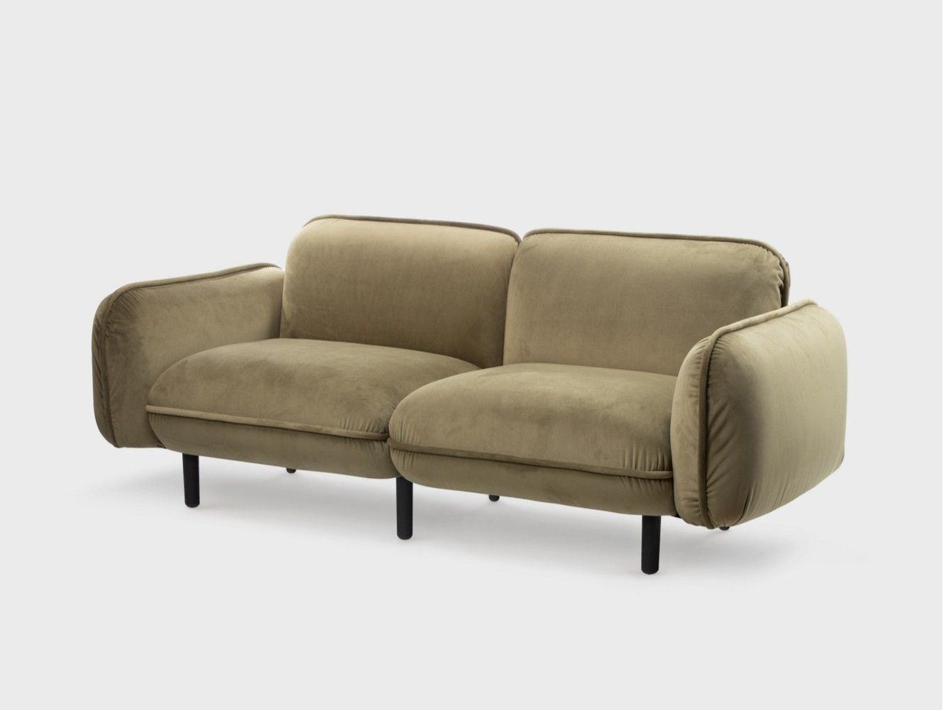 2-местный бархатный диван EMKO Bean ARCH-00009103