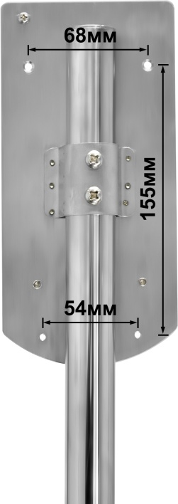 1402.185 Напольная стойка для дозатора 8187 нержав сталь 8187 8187 PUFF  - Вид №7
