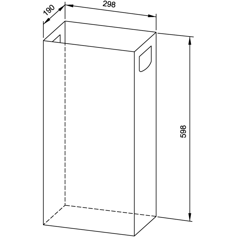 727195 Контейнер для мусора WP152 WAGNER_EWAR A-LINE Wagner Ewar  - Вид №1