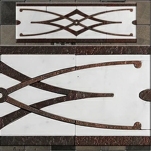 БОРДЮР ИЗ МРАМОРА CL-5 SKALINI CLASSIC