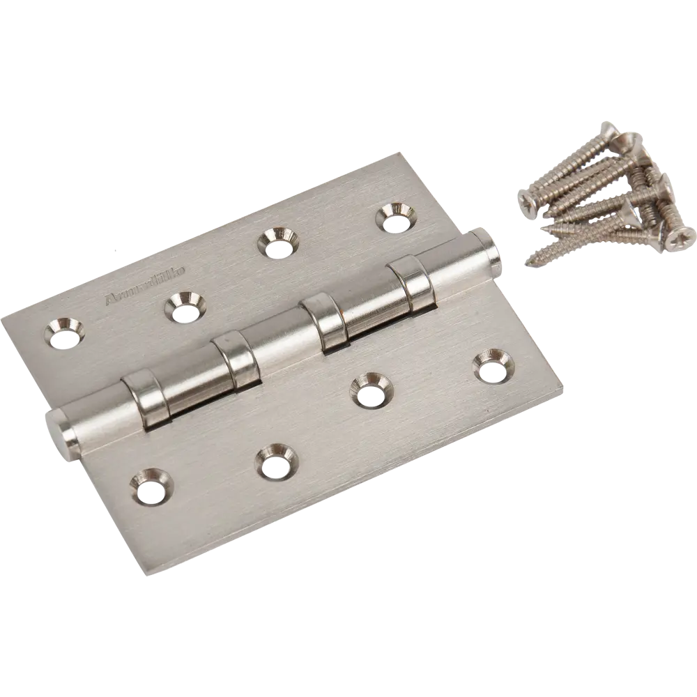 Петля универсальная 4500C SN 100x75x3 мм сталь цвет матовый никель ARMADILLO STLM-2046135 - Вид №2