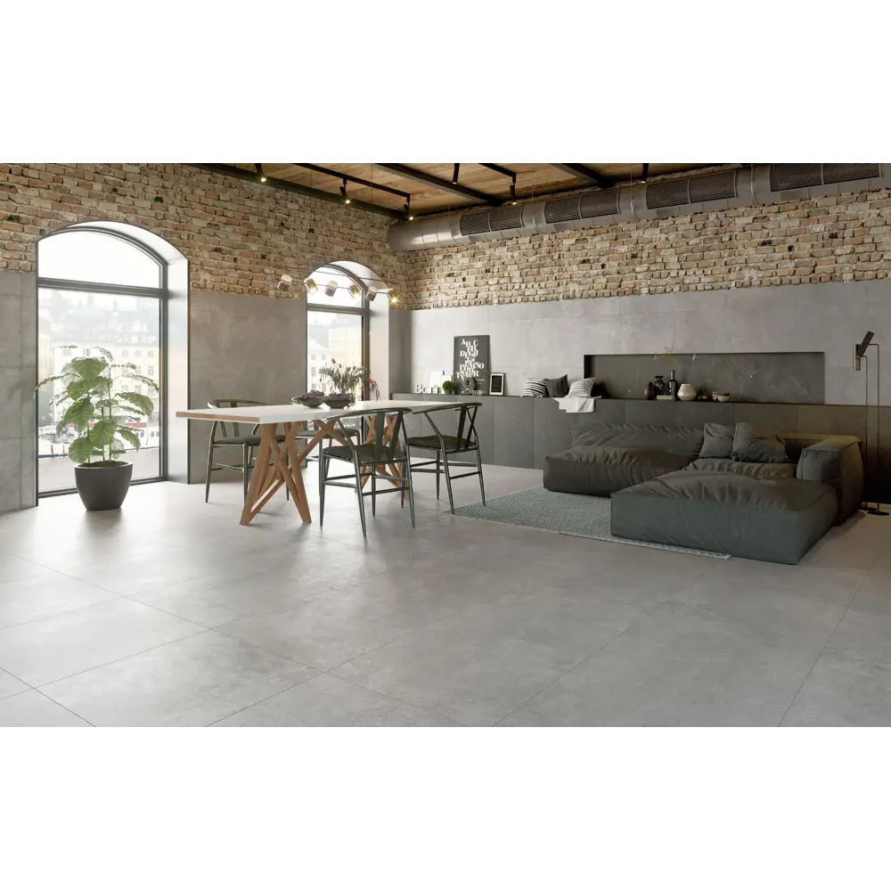 Santreyd Concor Grey — матовый керамогранит 60×60 см для интерьера 89390157 Concrete STLM-1492215 - Вид №4