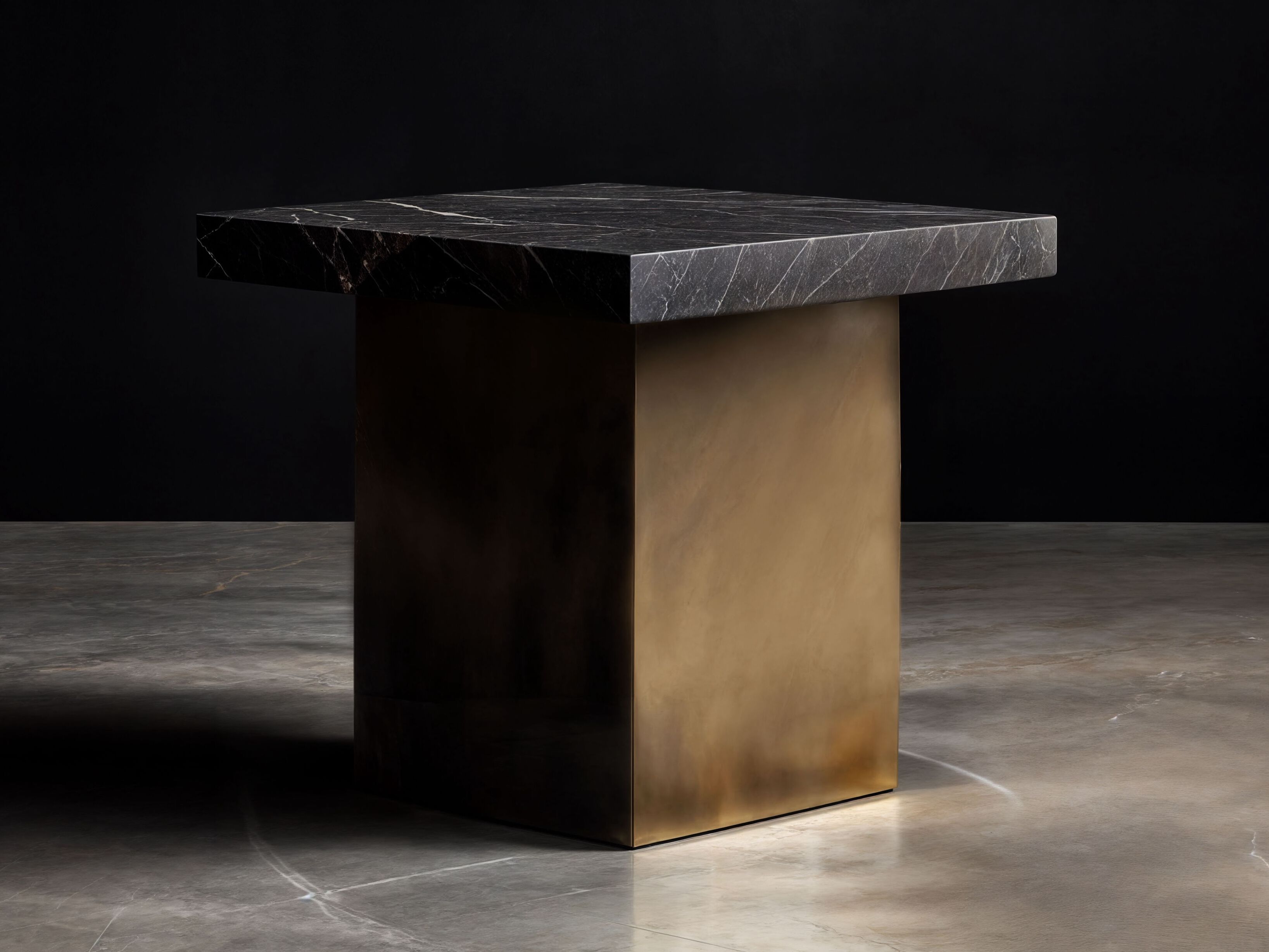 Квадратный мраморный журнальный столик Wayne Enterprises Home Collection WE-165 ARCH-00047053 - Вид №1