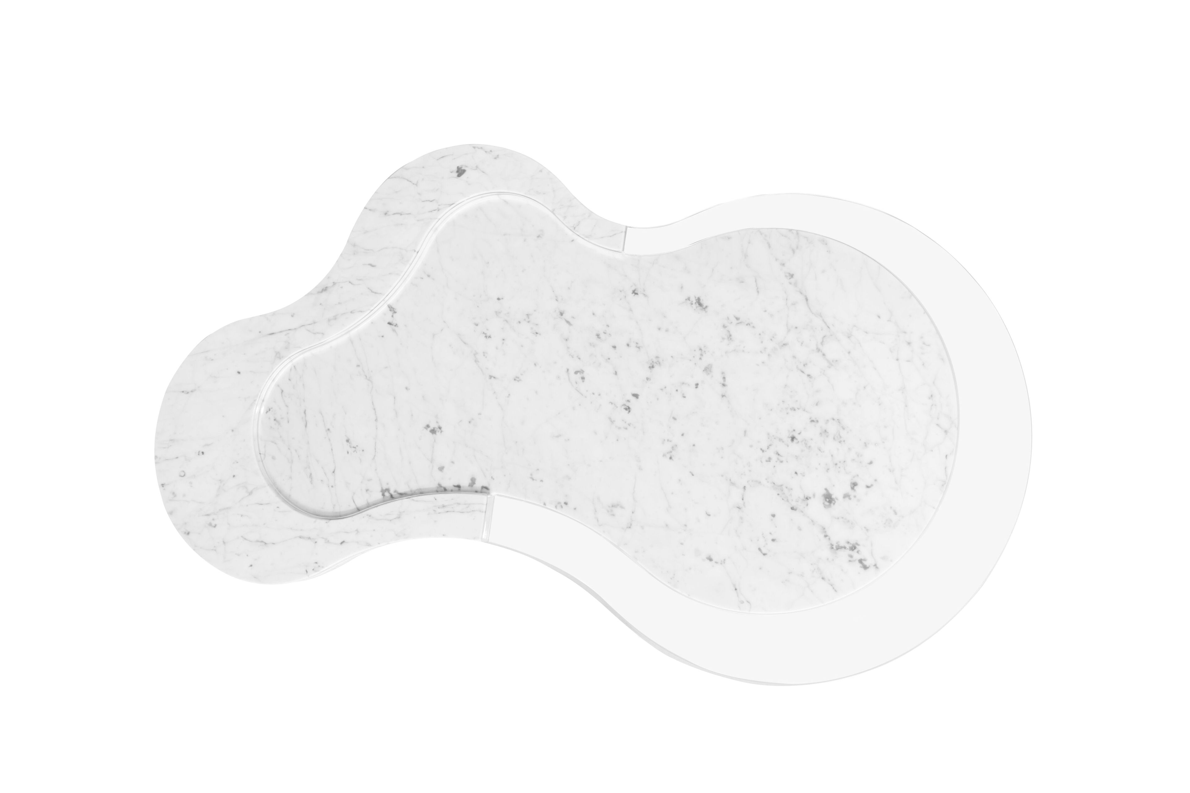 Мраморный низкий садовый столик Myface NESS ARCH-00110594 - Вид №1