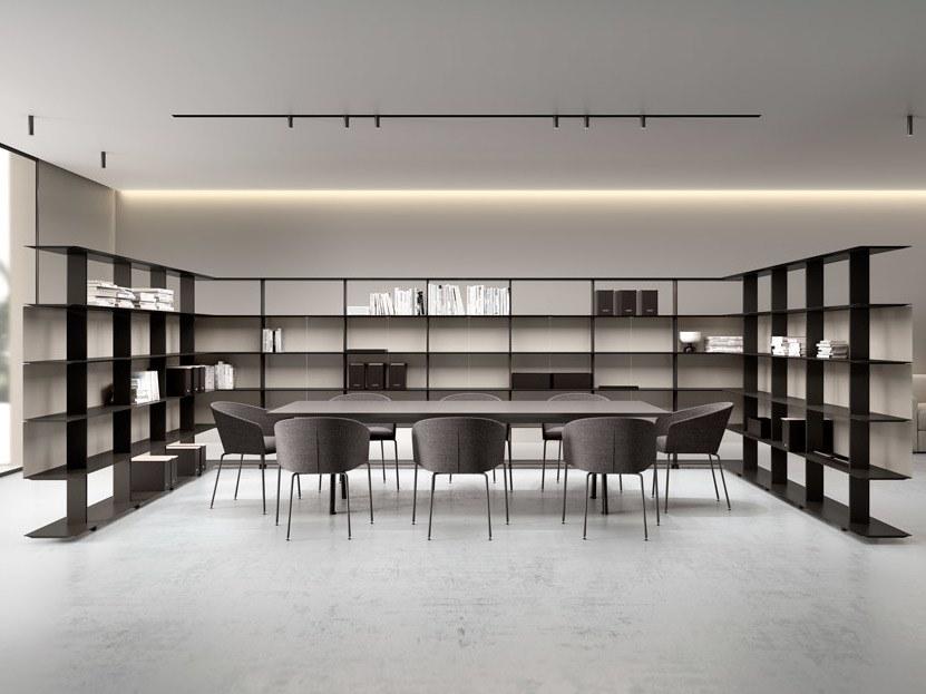 Systemtronic Книжный шкаф открытого типа из экструдированного алюминия Wing sun-id-1371896 - Вид №1