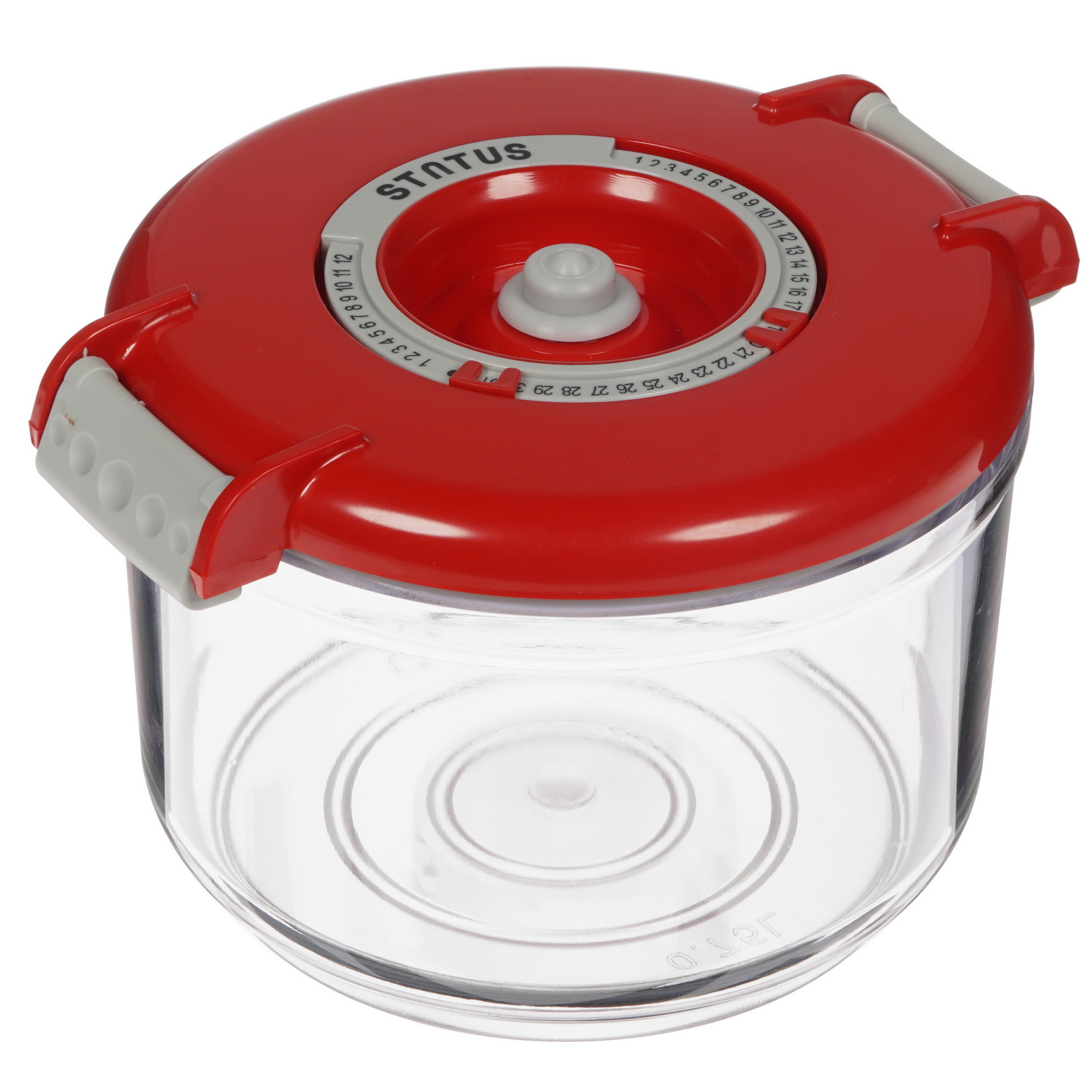 1625910 Набор вакуумных контейнеров STATUS VAC-RD-Round Red 0.75 л, 1.5 л STDN-0068122 - Вид №5