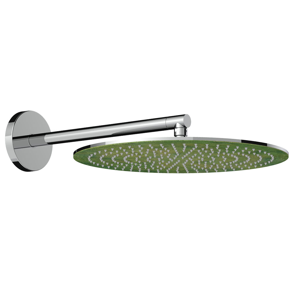 Graffio Круглая лейка душа Ø 400 мм с круглым держателем 400 мм. SK804  - Вид №1