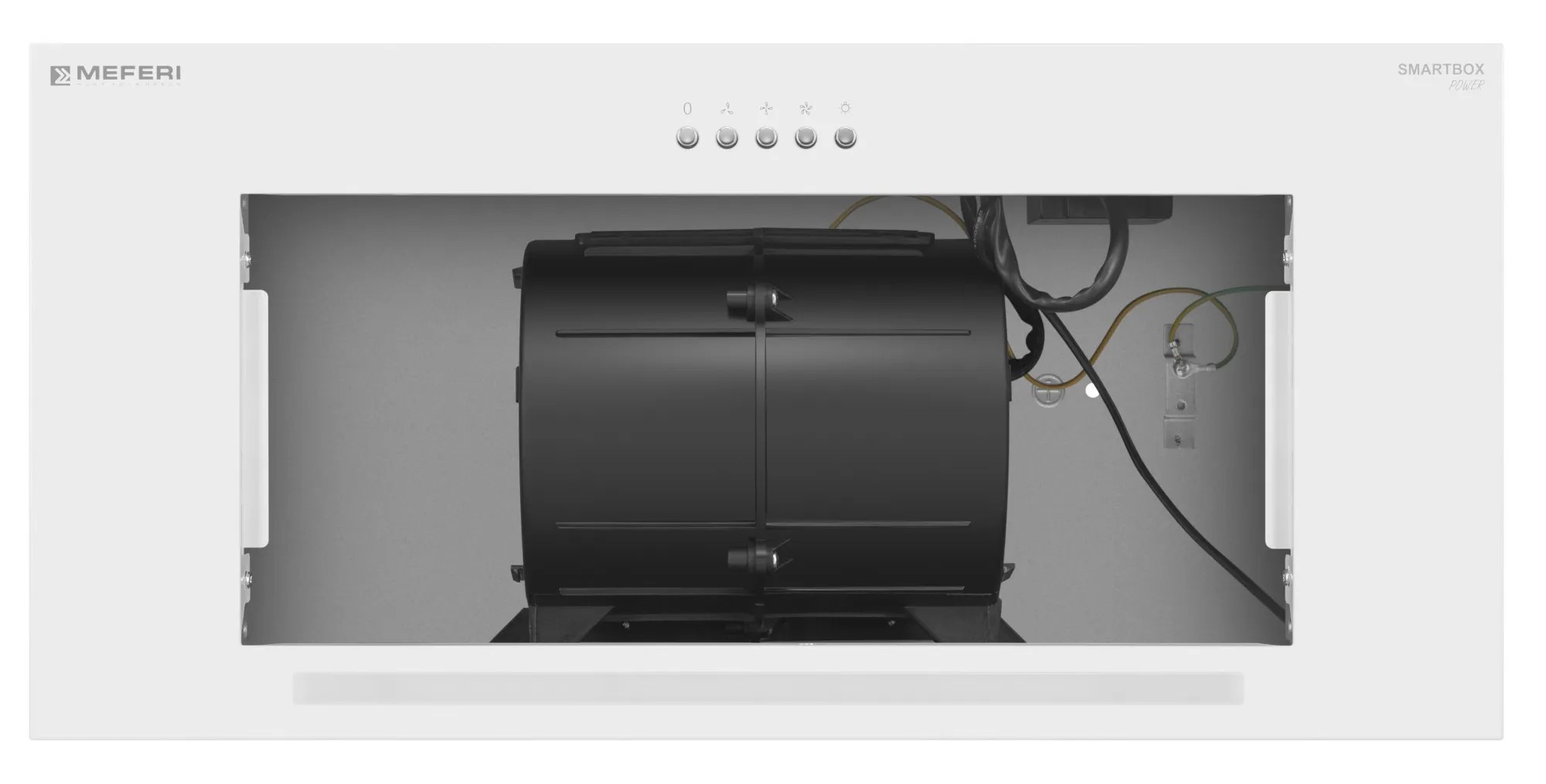 9168687 Вытяжка полновстраиваемая Meferi SMARTBOX60WH POWER белый STDN-0116967 - Вид №5