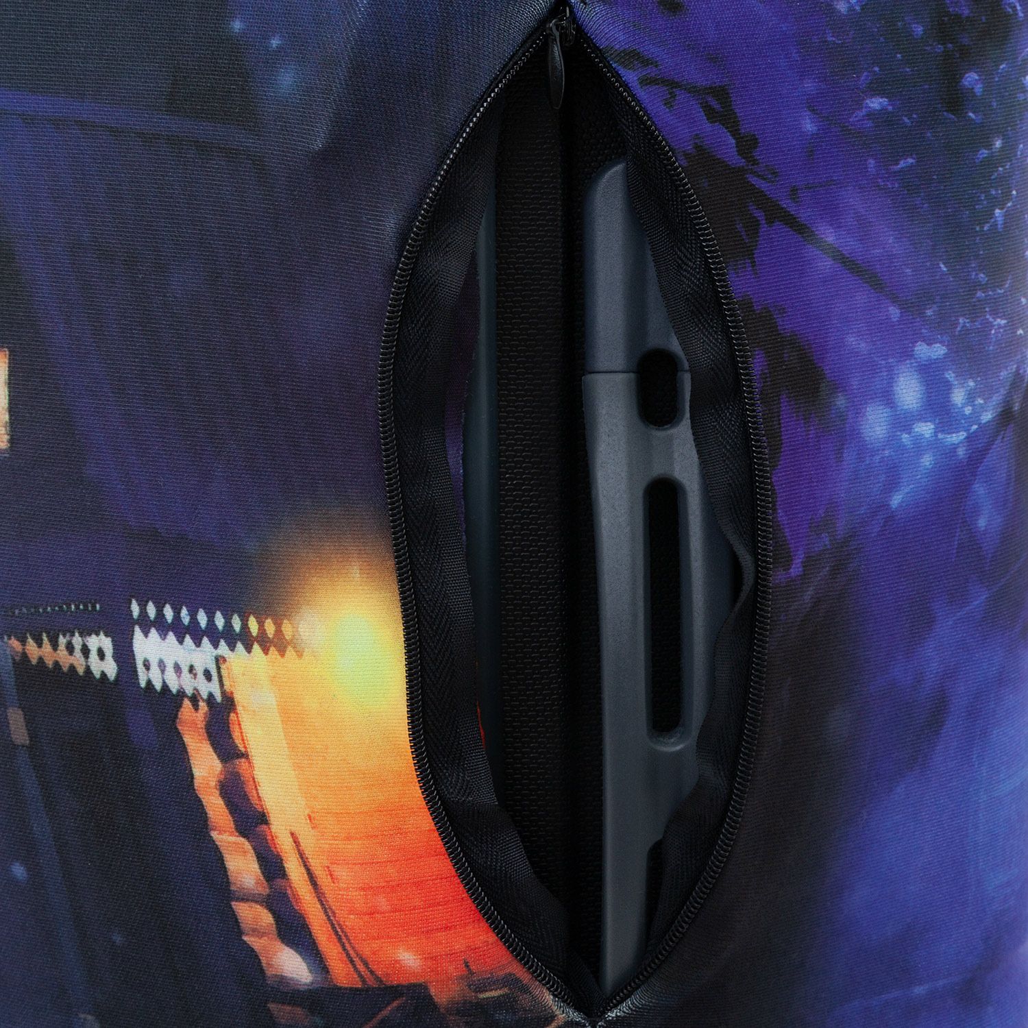 EBHZJS04-S Чехол для чемодана малый Steamtrain Eberhart  - Вид №2