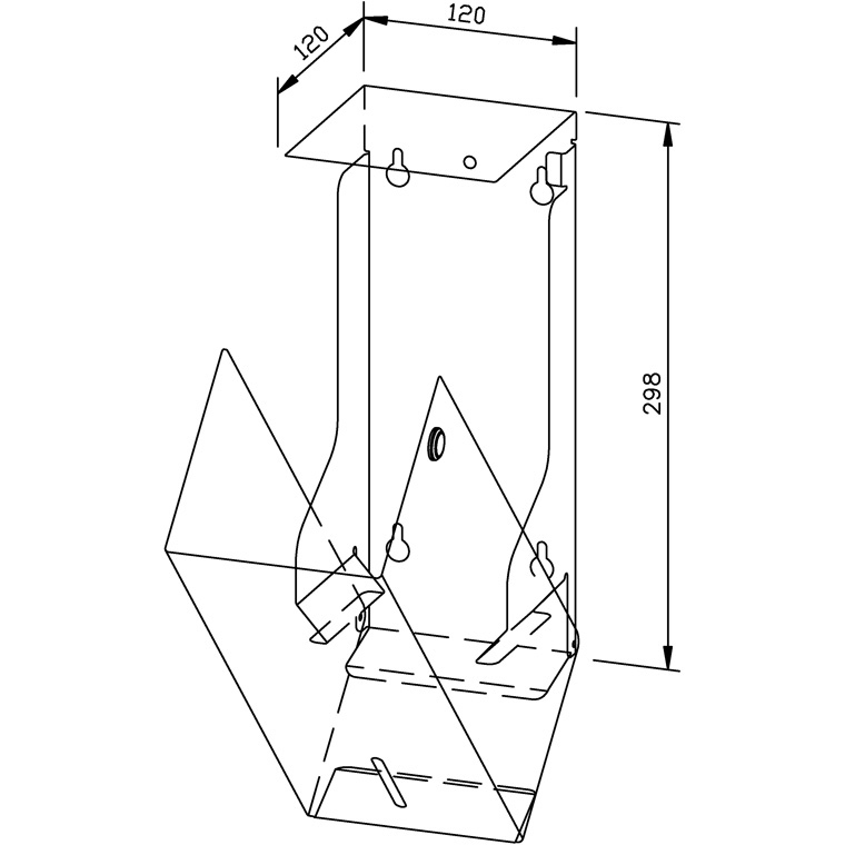 729200 Диспенсер для туалетной бумаги WP169 WAGNER_EWAR A-LINE Wagner Ewar  - Вид №1