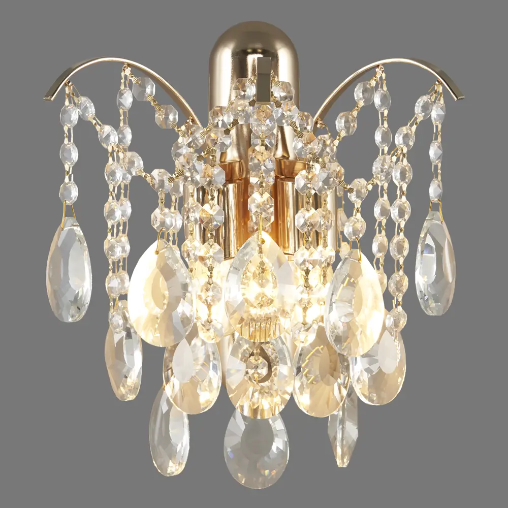 Бра «Бриз 5» E27х2 60 Вт цвет золотой DE CITY STLM-2047747 - Вид №1