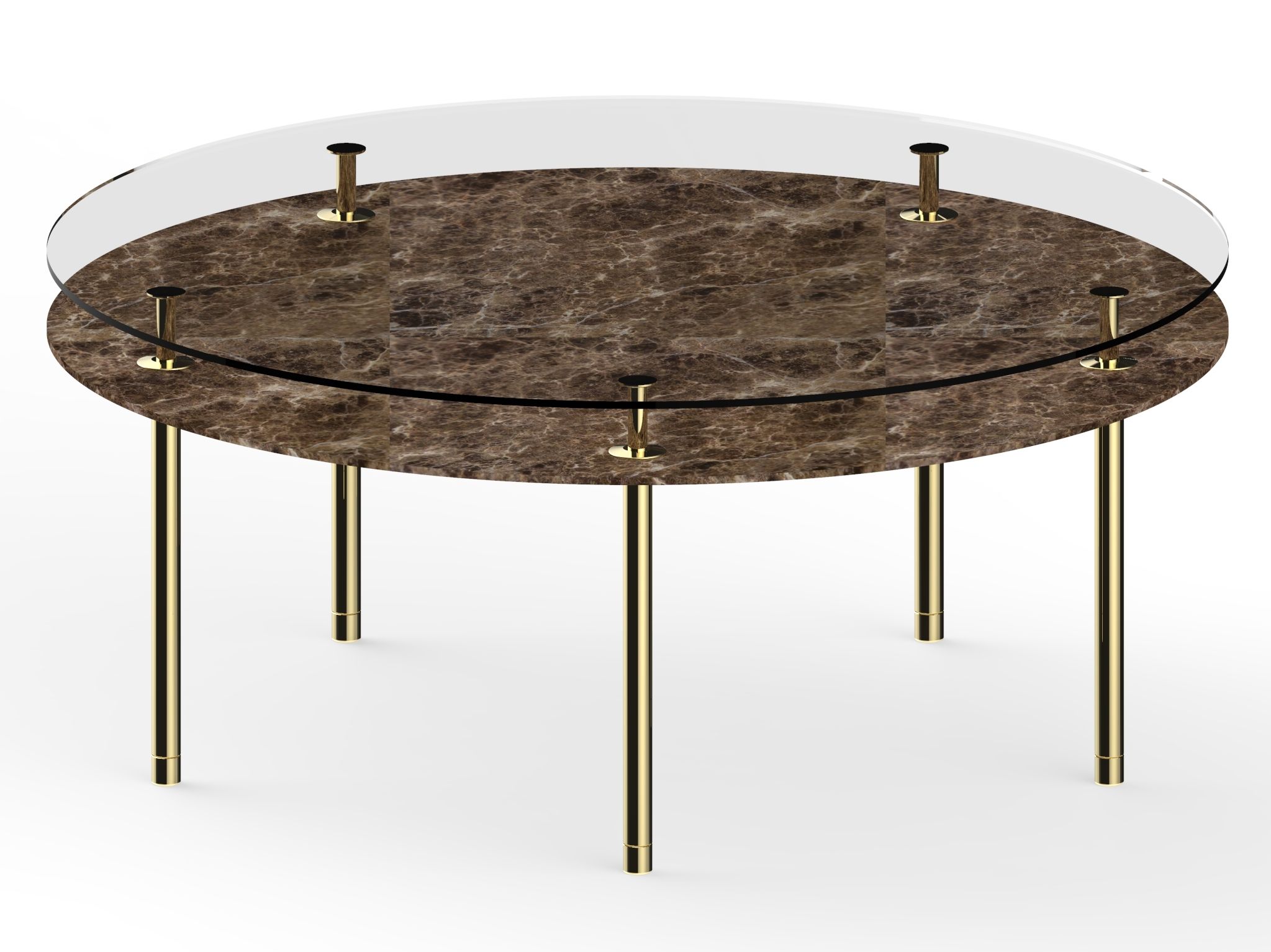 Круглый мраморный стол GHIDINI1961 Legs ARCH-00069510 - Вид №5
