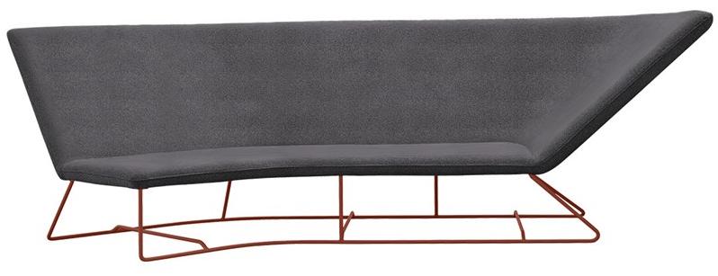 Fermob 3-х местный угловой тканевый садовый диван Ultrasofa 6241 - Вид №4