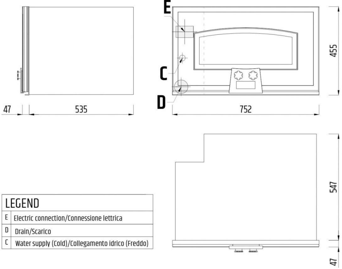 Officine Gullo Встраиваемый паровой духовой шкаф с электронным управлением sun-id-1348179 - Вид №1