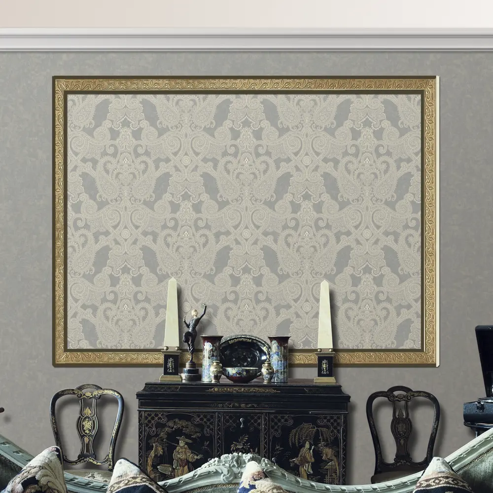 Обои флизелиновые Erismann Elegance серые 1.06 м 3644-5 82136434 STLM-2090899 - Вид №2