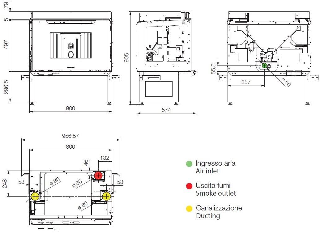 Jolly Mec Топка для камина на пеллетах с классом a + wifi Sistemi ad aria sun-id-1504586 - Вид №5