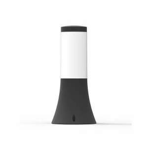 Уличный светильник ландшафтный H 33 см черный "Орхидея" 400-000-121 HOROZ ОРХИДЕЯ 00-3897245 Белый;черный