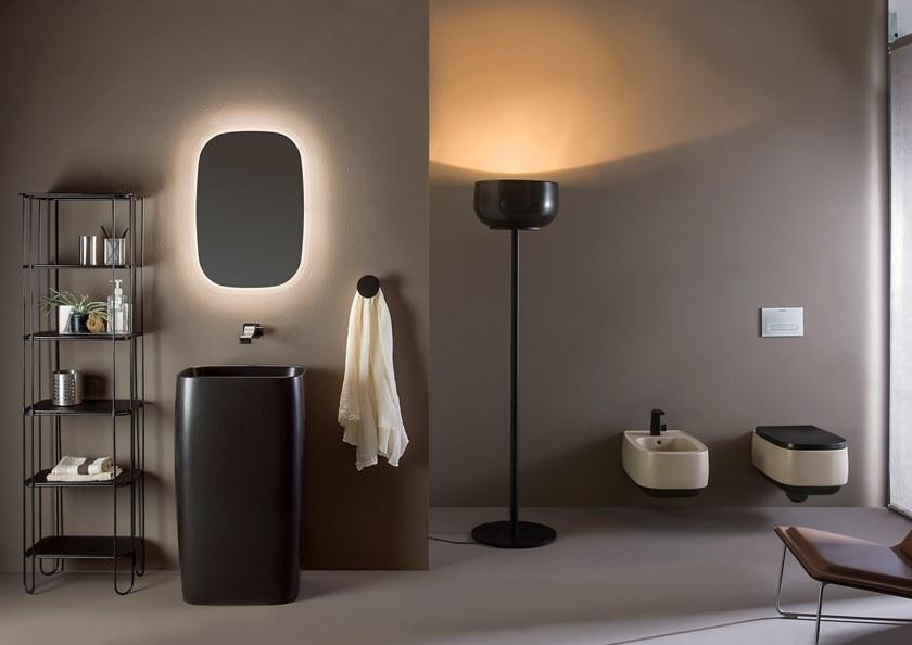 Fg118g Подвесной унитаз настенный Белый Ceramica Flaminia Flag Италия - Вид №4