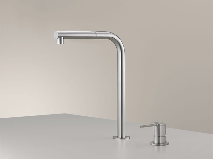 Смеситель для кухни с 2 отверстиями и выдвижным ручным душем CEADESIGN INNOVO ARCH-00034989