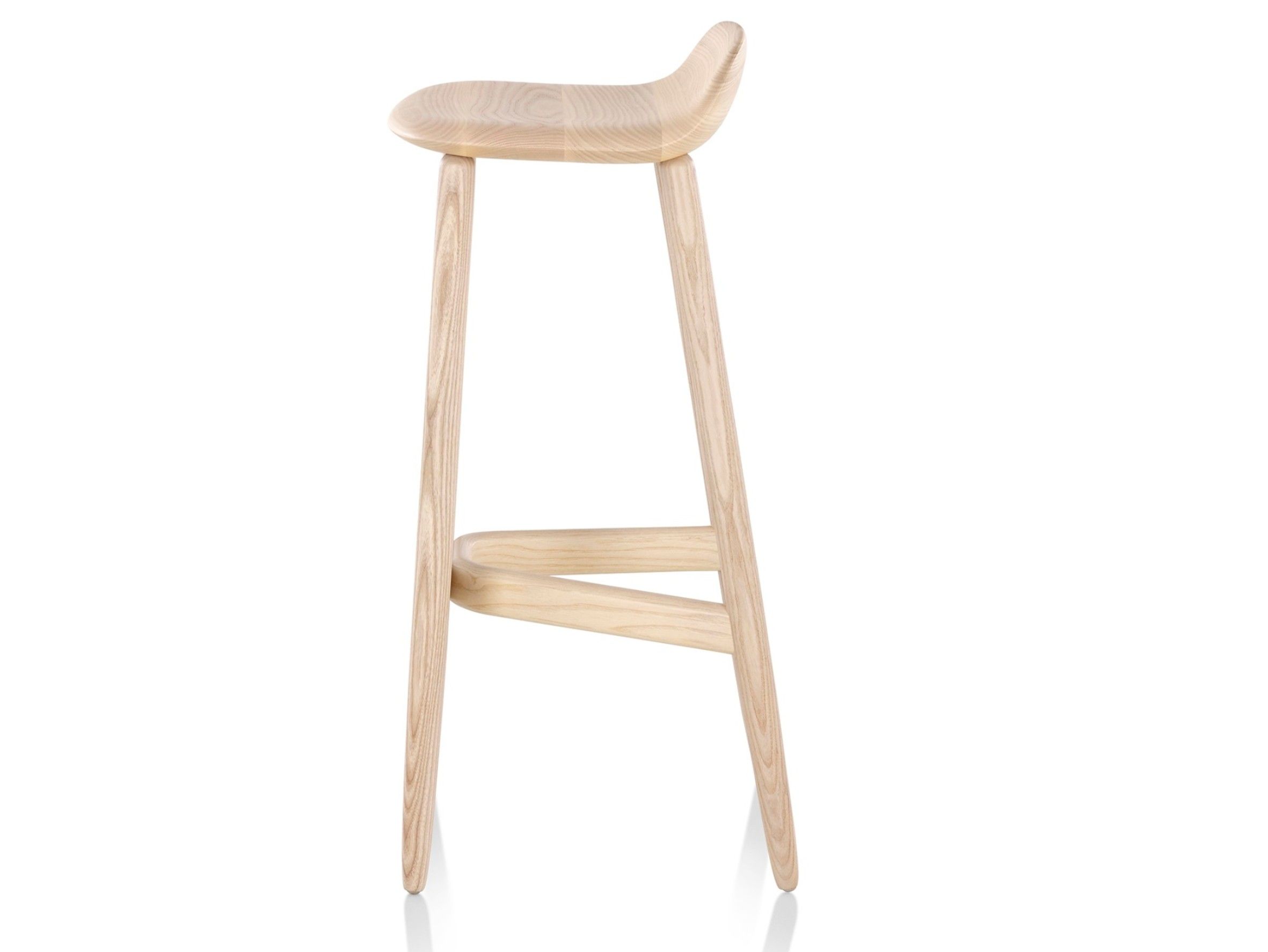 Высокий деревянный барный стул Herman Miller Crosshatch ARCH-00038966 - Вид №4