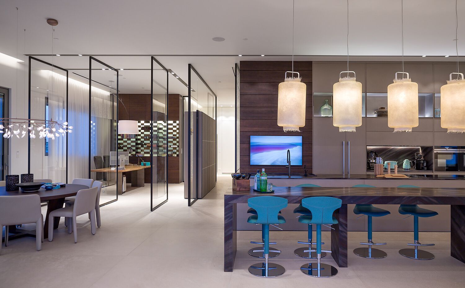 Открытый стеклоткани подвесной светильник Karman ARCH-00027433 - Вид №3