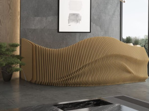 Стойка регистрации из фанеры