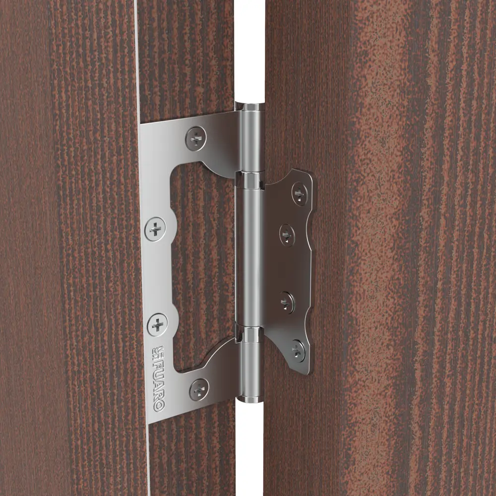 Петля FUARO без врезки для деревянных дверей 100×75 мм 82105964 Home STLM-0019059 - Вид №3