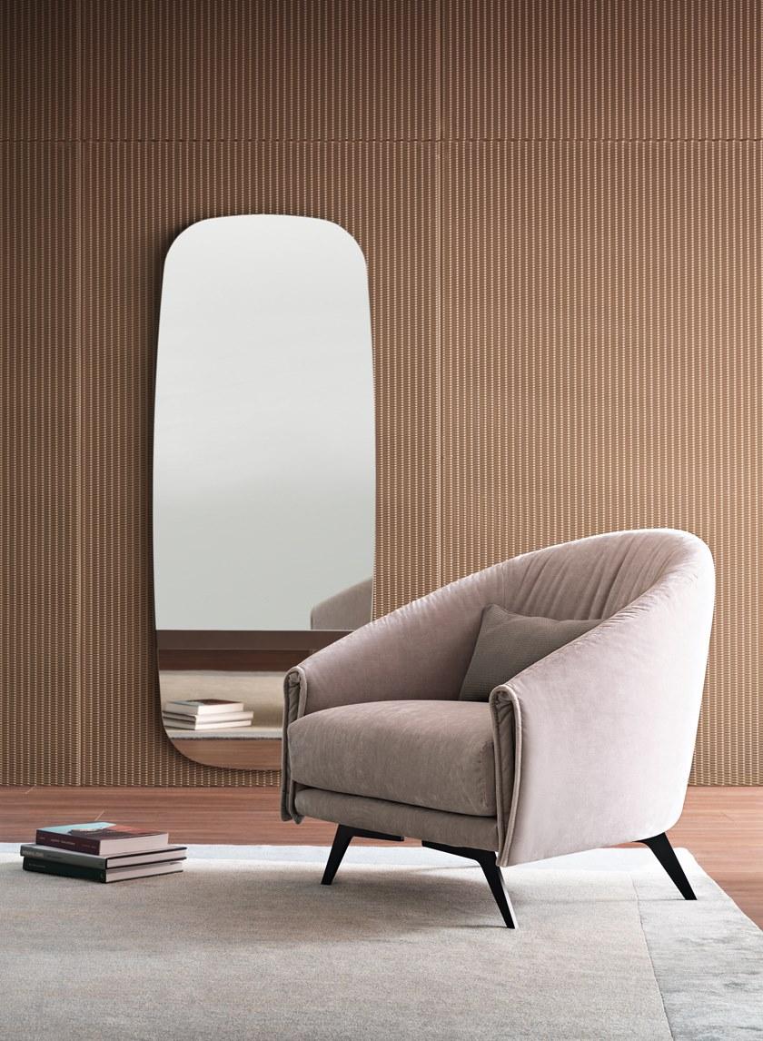 Bonaldo Кресло из ткани со съемным чехлом с подлокотниками Saddle sun-id-1493504 - Вид №1