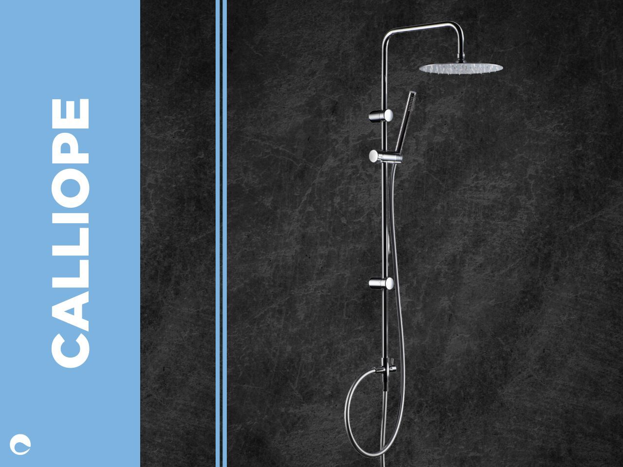 Душевая колонна с ручным душем Cropelli круглый ARCH-00063865 - Вид №3