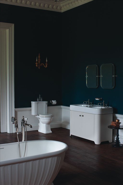 Раковина 1200мм с тумбой, цвет песочный Arcade Burlington ARC1200 1TH, ARC11C - Вид №4