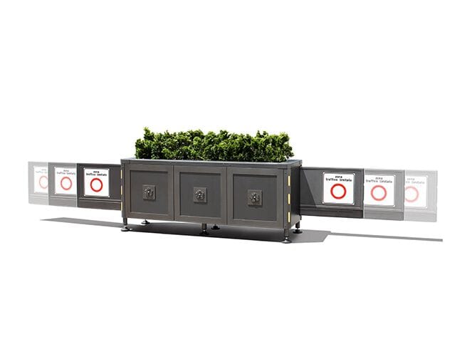 Плантатор со встроенным мобильным барьером Pilomat Security line ARCH-00122764 - Вид №1