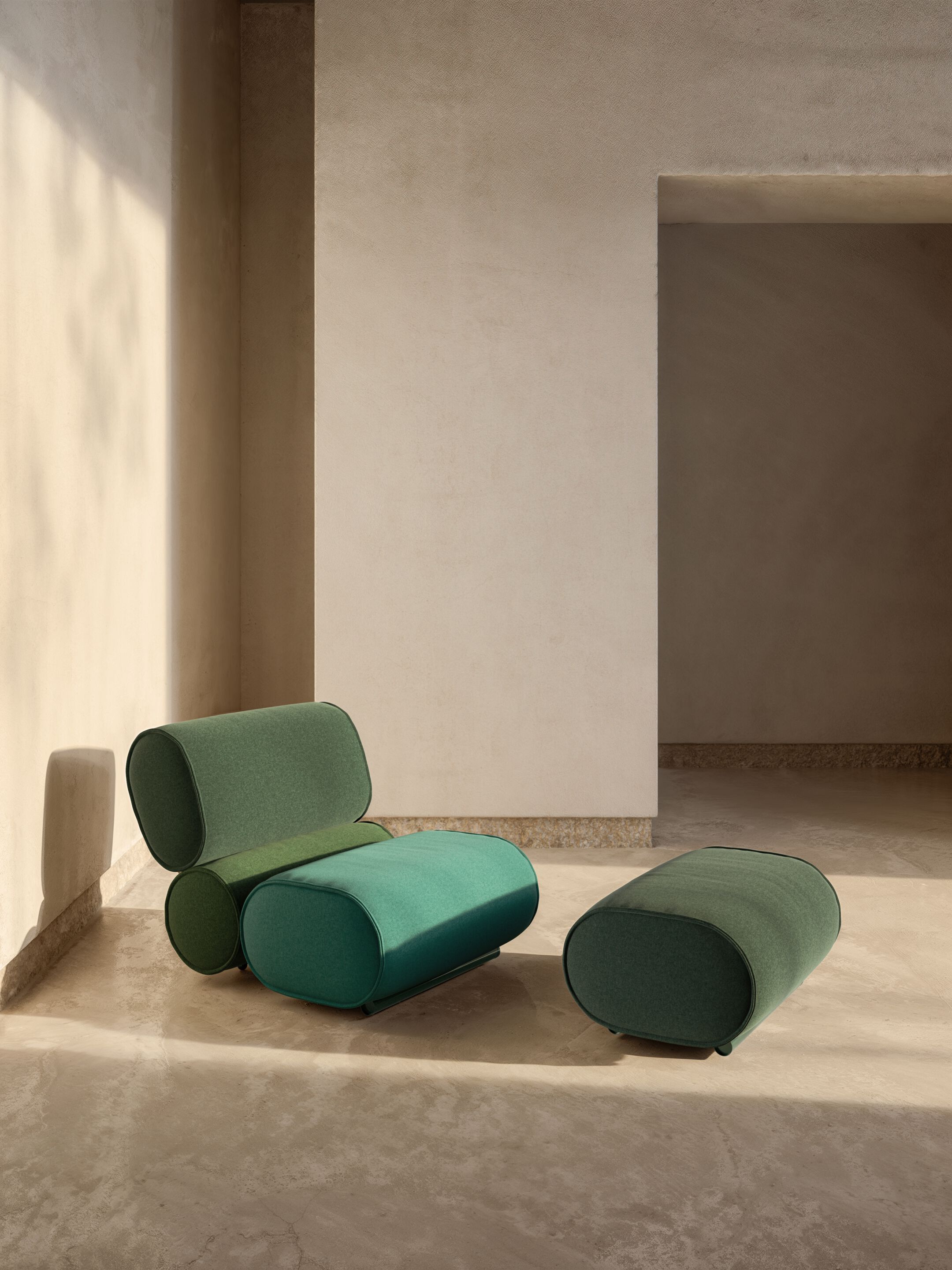 Тканевое кресло Desalto Roller ARCH-00126496 - Вид №4