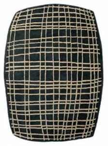 ASPLUND Прямоугольный коврик с геометрическими мотивами