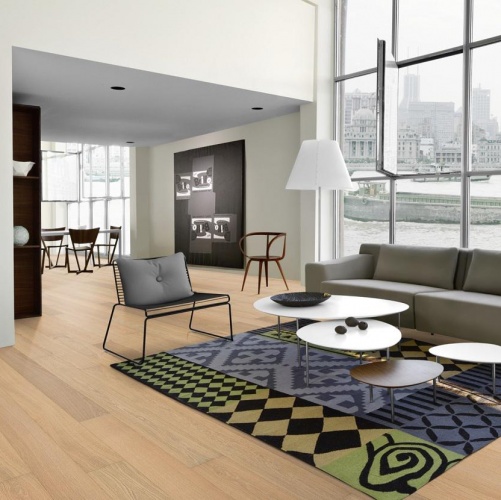 Паркетная доска Kahrs Дуб Париж Полуматовая 2600200442 - Вид №4